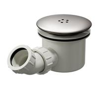 Wholesale Domestic High Flow Shower Tray Waste | Gunmetal Grey | Polypropylene | 90mm