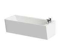 Wholesale Domestic Ivy Right Hand Square Single Ended Freestanding Corner Fit Bath | White | Acrylic | 1700mm x 800mm