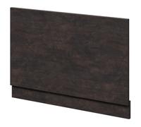 Wholesale Domestic MDF End Bath Panel with Plinth | Metallic Slate | 800mm