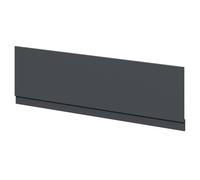 Wholesale Domestic MDF Front Bath Panel with Plinth | Satin Anthracite | 1800mm