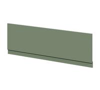 Wholesale Domestic MDF Front Bath Panel with Plinth | Satin Green | 1700mm