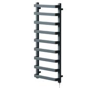 Wholesale Domestic Milton Electric Heated Towel Rail | Anthracite | Mild Steel | 1200mm x 500mm