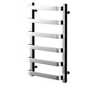 Wholesale Domestic Milton Electric Heated Towel Rail | Chrome | Mild Steel | 800mm x 500mm