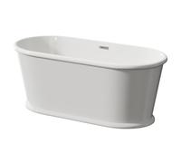Wholesale Domestic Monroe Traditional Freestanding Bath with Short Base | White | Acrylic | 1650mm x 780mm