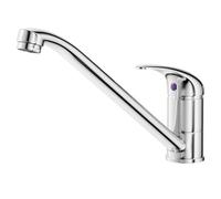 Wholesale Domestic Riviera Polished Kitchen Sink Mixer Tap | Chrome | Brass | 41mm x 153mm x 247.5mm