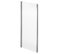 Wholesale Domestic Series 8 Shower Enclosure Side Panel | Chrome | Glass/Metal | 900mm