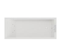 Wholesale Domestic Summit 12 Jet Chrome Flat Jet Single Ended Whirlpool Bath | White | Acrylic | 1700mm x 700mm