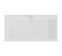 Wholesale Domestic Verna 12 Jet Easifit Double Ended Spa Bath | White | Acrylic | 1800mm x 900mm