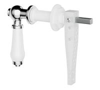 Wholesale Domestic White Ceramic Traditional Cistern Flush Lever