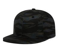 Wholesale Flat Bill Visor Classic Snapback Hat Blank Adjustable Brim High Top End Trendy Color Style Plain Tone Baseball Cap
