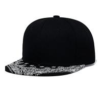 Wholesale Flat Bill Visor Classic Snapback Hat Blank Adjustable Brim High Top End Trendy Color Style Plain Tone Baseball Cap
