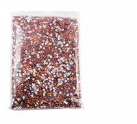 Wholesale in Bulk Resin Glitter Non Hotfix Rhinestones Strass стразы DIY Nails Crystals Diamond for Nail Charms Dress Vestidos-Orange-5mm SS20-15000pcs