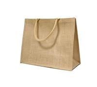 Wholesale Jute Hessian Large Shopping Bags, No. of Bags: 5, Size: Large Shopper (L1) 35x41x17cm