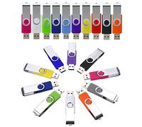 Wholesale/Lot/Bulk - 5/10/20 Pack (16MB-64GB) USB Flash Drives 2.0 Memory Stick Storage Data Thumb Pen Fold U Disk (4GB, 5 PACK)