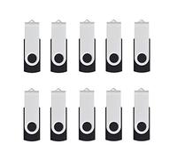 Wholesale,Lot,Bulk - 5/10/20 Pack Real Capacity Black USB Flash Drive Memory Stick Thumb Storage Pen Fold U Disk (16GB, 10PCS)