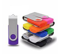 Wholesale,Lot,Bulk - 5X/10X/20 Metal USB Flash Drive Jump Thumb Drives Fold Storage Data Memory Stick Pen Disk (256MB, 5PCS)