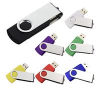 Wholesale,Lot,Bulk - 5X/10X/20 Metal USB Flash Drive Jump Thumb Drives Fold Storage Data Memory Stick Pen Disk (64GB, 20PCS)