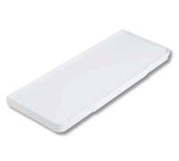 Wholesale Maintenance Supply Replacement Toilet Tank Lid - Universal Fit - White Plastic - Inside Dimensions: 19-1/4" x 7-1/2" - Made in USA