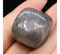 Wholesale Natural Semi-precious Stone Ornaments Irregular Shape Lapis Lazuli Amethyst Fish Tank Garden Ornament Polished Gem 1 -Black hair crystal-20-30