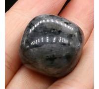 Wholesale Natural Semi-precious Stone Ornaments Irregular Shape Lapis Lazuli Amethyst Fish Tank Garden Ornament Polished Gem 1 -Black Flash Labrador-20-30
