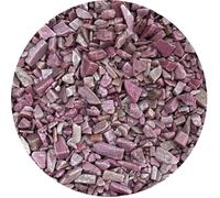 Wholesale Natural Semi Tumbled Pink Opal Gemstone Chips, Crushed Mini Crystals, Undrilled Crystal Chips (Pink Opal, 1 Pound)