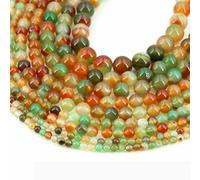 Wholesale Peacock Agat Mix Color Natural Stone Beads Spacer Beads for DIY Crafts Ornament Making Jewelry Supplies 4/6/8/10/12 mm-Peacock Agate-10mm 35 to 37pcs