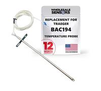 Wholesale Sensors Replacement for Traeger Digital RTD Temperature Probe BAC194 for Traeger Digital Thermostat 12 Month Warranty