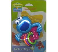 Wholesale Sesame Street Baby Rattle W-Rings