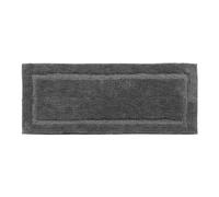 Wholesale Trade Dealz 100% Cotton Extra Big Bath Mat Bathroom Rug -60 x 300cm Luxury Terry Towel Bath Tub Mat Quick Dry Absorbent Large Bath Mat Carpet Bathroom (Charcoal)