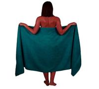Wholesale Trade Dealz Extra Large Bath Sheet 100 x 200 cm Super Jumbo Big Bath Sheets Towels Beach Body Wrap XL Bath Towels 600-GSM (Blue Lagoon)