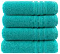 Wholesale Trade Dealz Pack of 2 & 4 Large Bath Sheet Towels 70 X 130 cm 100% Cotton Hotel Quality Bath Towels Soft Quick Drying & Highly Absorbent Big Bath Sheet 500GSM (2, Teal)
