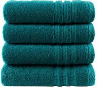 Wholesale Trade Dealz Pack of 2 & 4 Large Bath Sheet Towels 70 X 130 cm 100% Cotton Hotel Quality Bath Towels Soft Quick Drying & Highly Absorbent Big Bath Sheet 500GSM (2, Blue Lagoon)