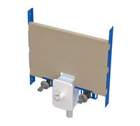 WholeSeal Wetroom Basin And Furniture Wall Frame with Trap | White | Galvanised Steel/Plywood | 500mm x 500mm x 80mm