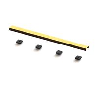WholeSeal Wetroom Linear Shower Waste Cover Plate | Brushed Brass | Stainless Steel | 600mm