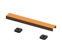WholeSeal Wetroom Linear Shower Waste Cover Plate | Brushed Bronze | Stainless Steel | 300mm