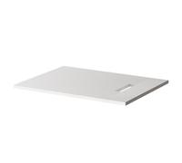WholeSeal Wetroom Rectangular Shower Tray Former with 300mm End Linear Waste Outlet | Structural Foam with Mortar Coating | 1200mm x 900mm x 30mm