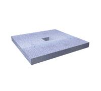 WholeSeal Wetroom Square Shower Substrate with Corner/Centre Square Waste Outlet | structural Foam | 1200mm x 1200mm x 80mm