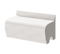 WholeSeal Wetroom Tileable Standard Back Shower Seat | Grey | structural Foam | 1000mm