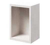 WholeSeal Wetroom Waterproof Recess Storage Unit | Brown | structural Foam | 350mm x 240mm x 180mm