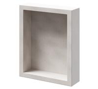 WholeSeal Wetroom Waterproof Recess Storage Unit | Brown | structural Foam | 420mm x 350mm x 100mm
