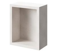 WholeSeal Wetroom Waterproof Recess Storage Unit | Brown | structural Foam | 420mm x 350mm x 180mm
