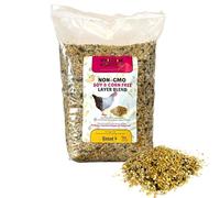 Wholesome Harvest Complete Food for Laying Hens and Ducks - Soy and Corn Free (16%) - Contains Essential Oils, Herbs, Oyster Shells, Vital Minerals and Omega 3, 4.5 kg