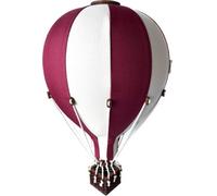 Wholesome Home Hanging Hot Air Balloon Nursery Décor (Medium - Burgundy)