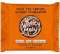 Wholey Moly Cacao & Orange Cookies, Pack of 12