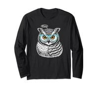 Whom Owl with Glasses Funny English Teacher Long Sleeve T-Shirt