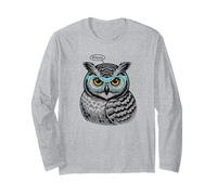 Whom Owl with Glasses Funny English Teacher Long Sleeve T-Shirt