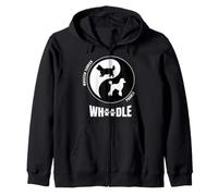 Whoodle Dog Lovers Stuff | Owner Breeders Gear | Pet Whoodle Zip Hoodie