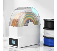 WHOOLEFUN 3d Printer Filament Dryer Storage Box, Filament Dehydrator Spool Holder, 40°c/50°c/55°c Adjustable Temp & 0-24h Time, Fits 0.5kg/1kg Spools (1.75mm/2.85mm/3.0mm)