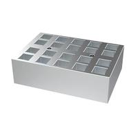 WHOOLEFUN Dual Module Lab Dry Bath, 100℃ Heating Metal Bath, Use Both Modules At The Same Time, 9 Program Setups, 5s-24h Timing, Aluminum Thermal Blocks, For Scientific Research DB9
