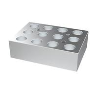 WHOOLEFUN Dual Module Lab Dry Bath, 100℃ Heating Metal Bath, Use Both Modules At The Same Time, 9 Program Setups, 5s-24h Timing, Aluminum Thermal Blocks, For Scientific Research DB6
